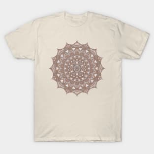 EARTH COLORS MANDALA T-Shirt